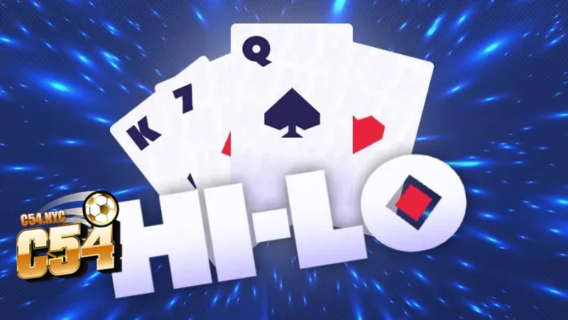 Game bài Thái Hilo - Tựa game đổi thưởng cực hot tại nhà cái C54 Giao diện game bài Thái Hilo tại C54
